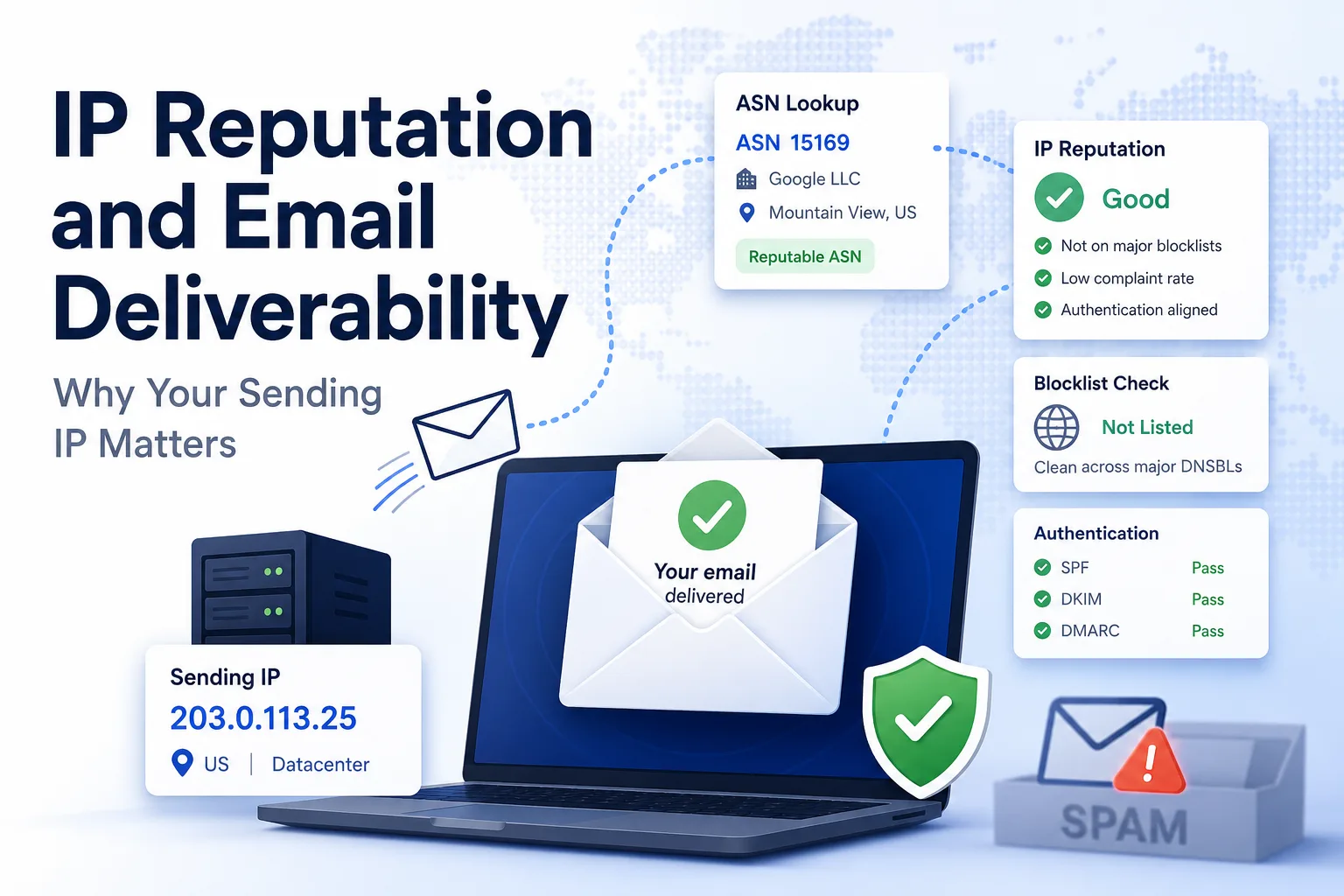IP Reputation and Email Deliverability: Why Your Sending IP Matters